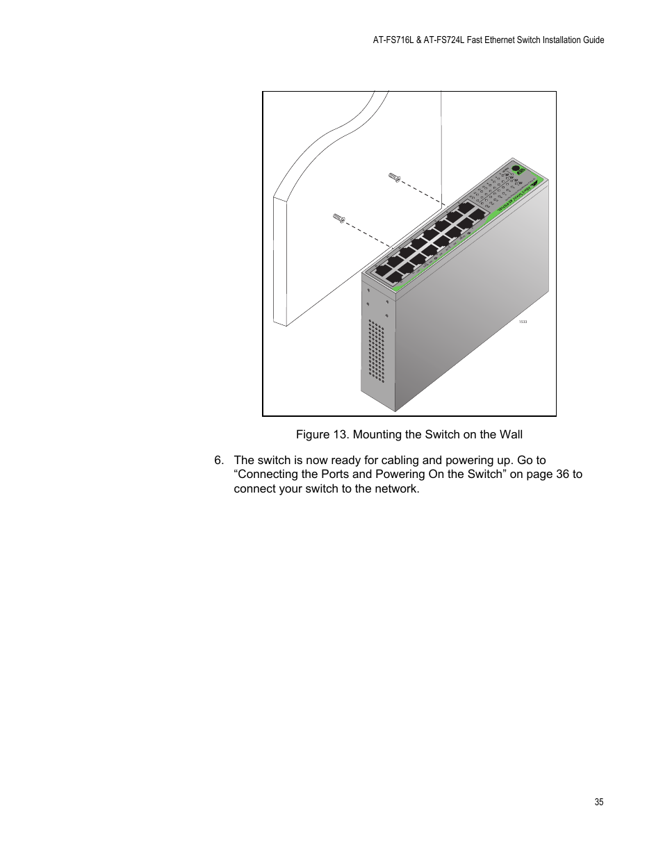 Allied Telesis AT-FS724L User Manual | Page 35 / 41