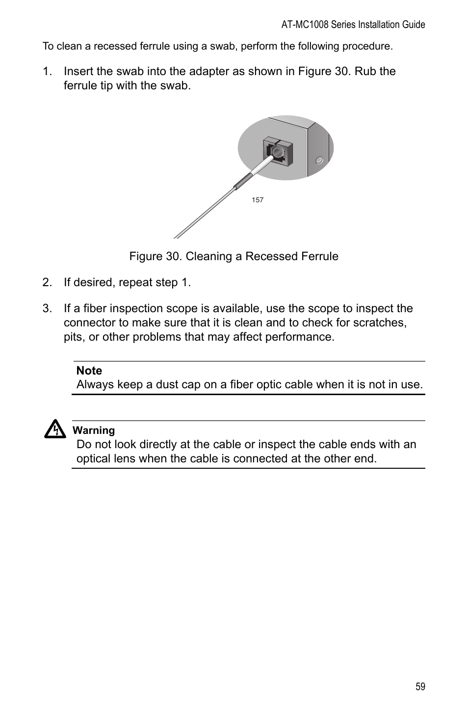 Allied Telesis AT-MC1008/SP User Manual | Page 59 / 92