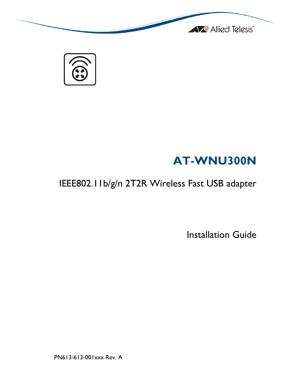 Allied Telesis AT-WNU300N User Manual | 20 pages
