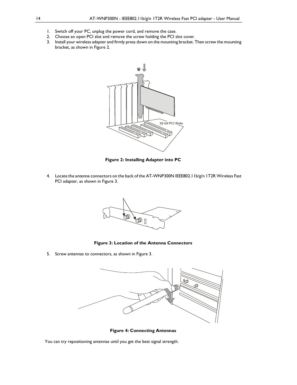 Allied Telesis AT-WNP300N User Manual | Page 14 / 38