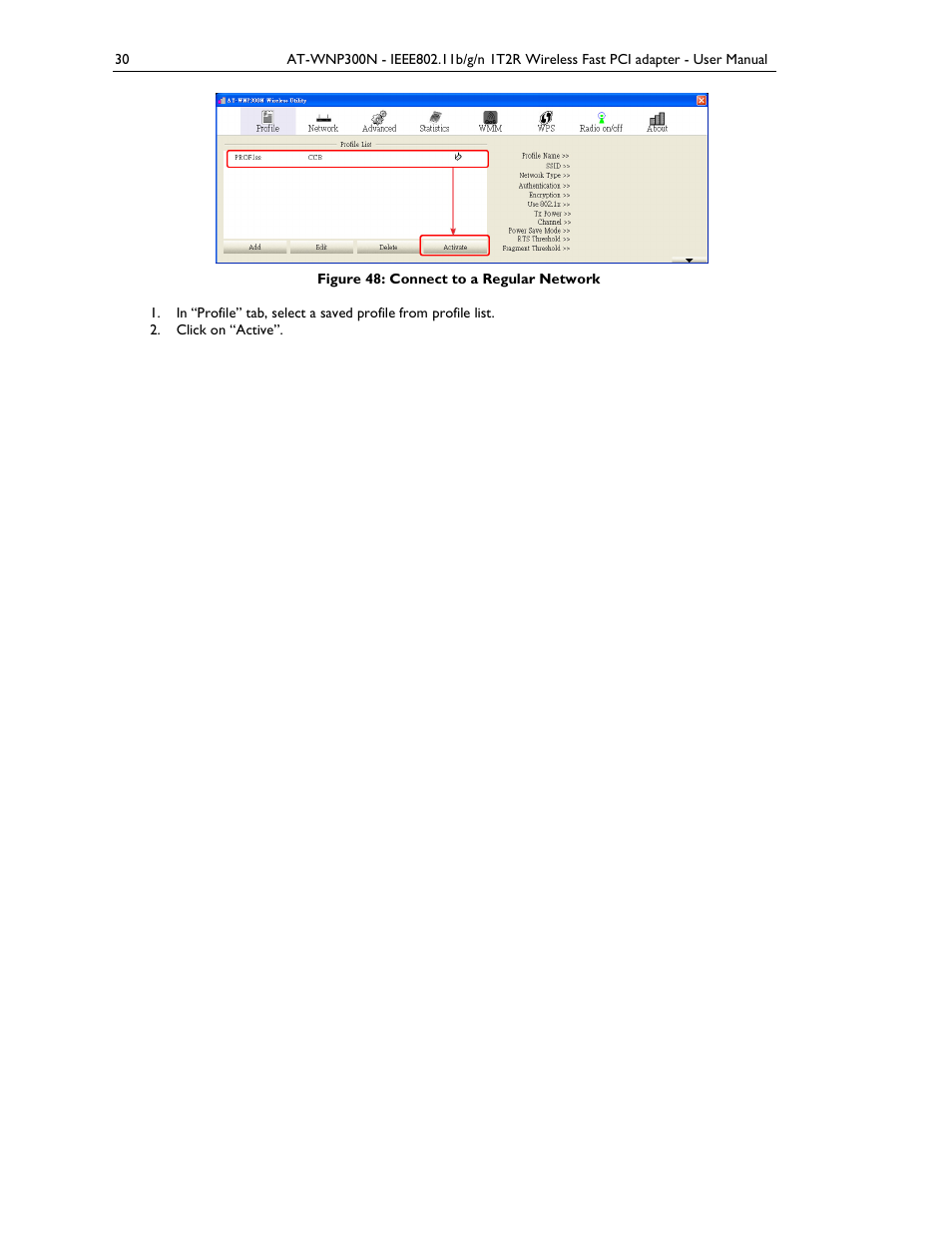 Allied Telesis AT-WNP300N User Manual | Page 30 / 38