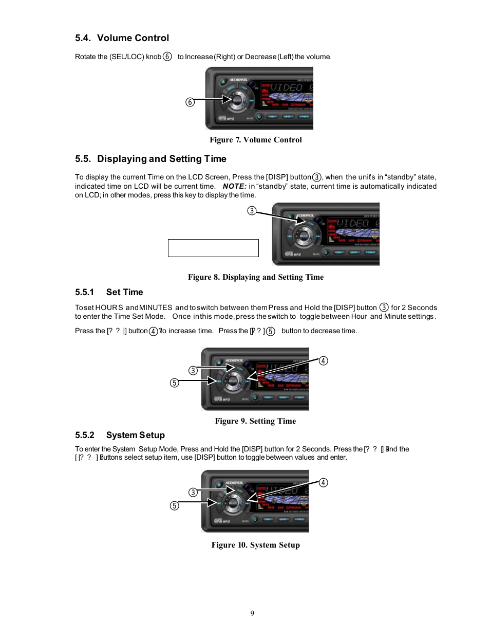 Am 12:45 | Audiovox PAV-8000D User Manual | Page 10 / 30