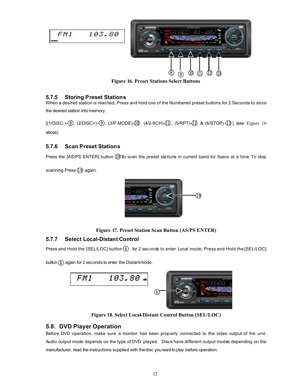 8bo bn bm bl bu 6 | Audiovox PAV-8000D User Manual | Page 13 / 30