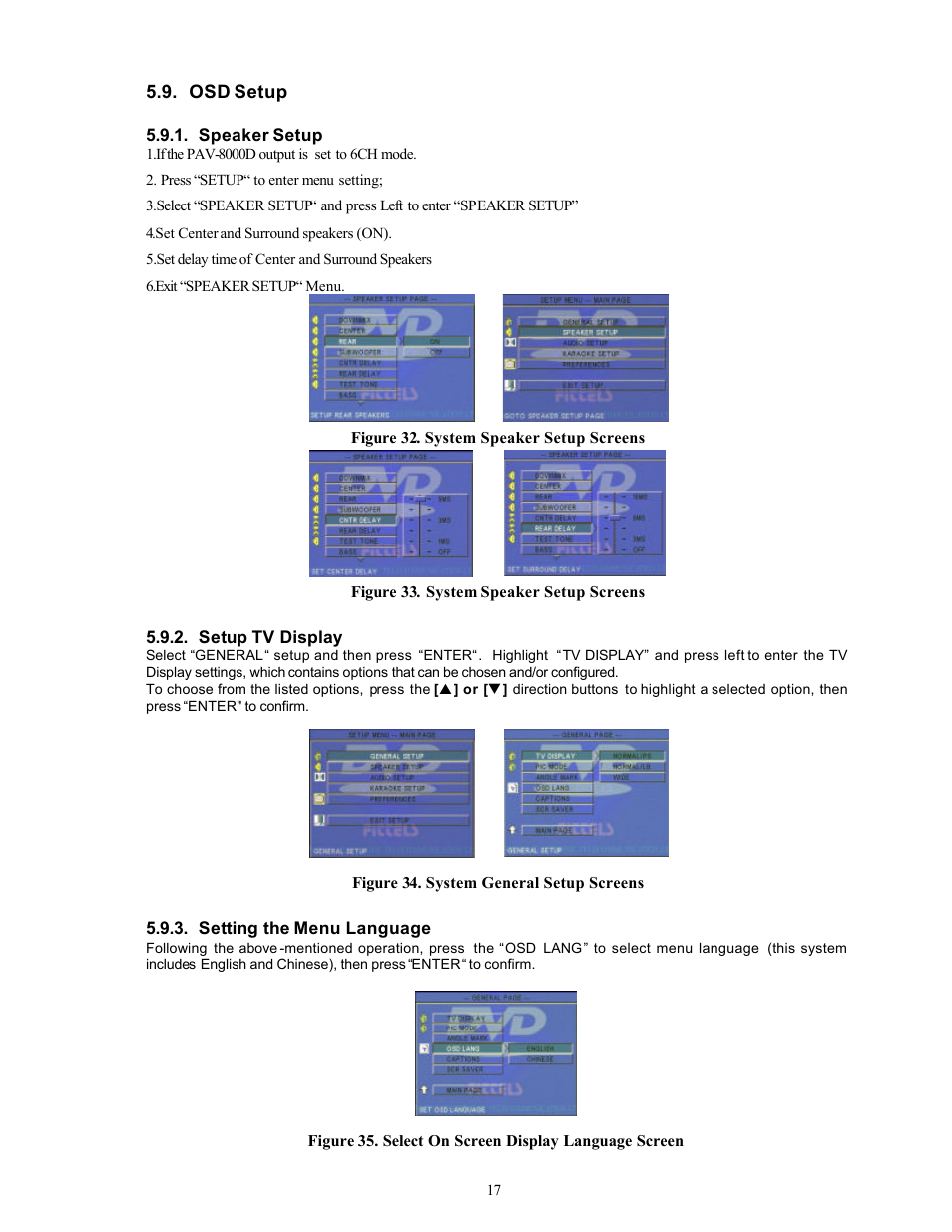 Audiovox PAV-8000D User Manual | Page 18 / 30