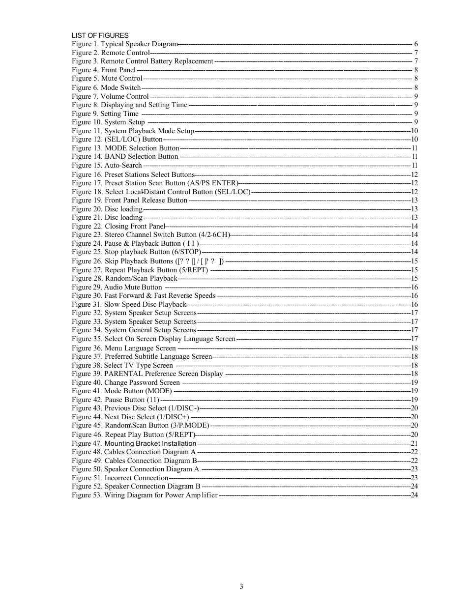 Audiovox PAV-8000D User Manual | Page 4 / 30