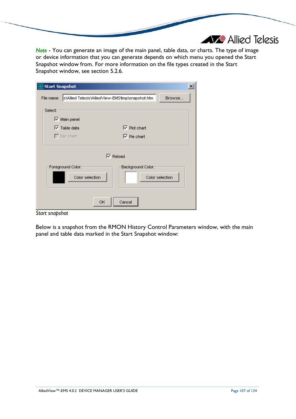 Allied Telesis AlliedView-EMS 4.0.2 Device-Manager User Manual | Page 107 / 124