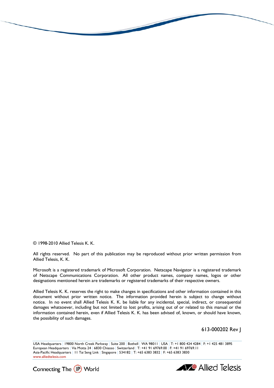 Allied Telesis AlliedView-EMS 4.0.2 Device-Manager User Manual | Page 124 / 124