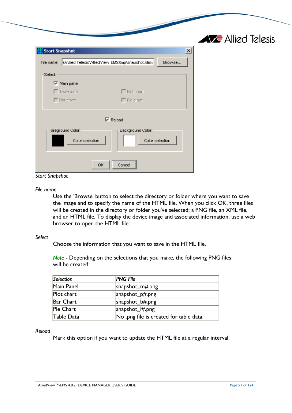 Allied Telesis AlliedView-EMS 4.0.2 Device-Manager User Manual | Page 51 / 124