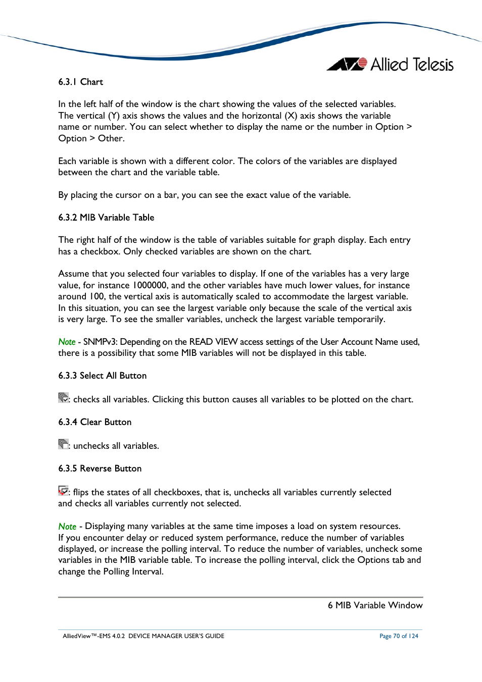Allied Telesis AlliedView-EMS 4.0.2 Device-Manager User Manual | Page 70 / 124