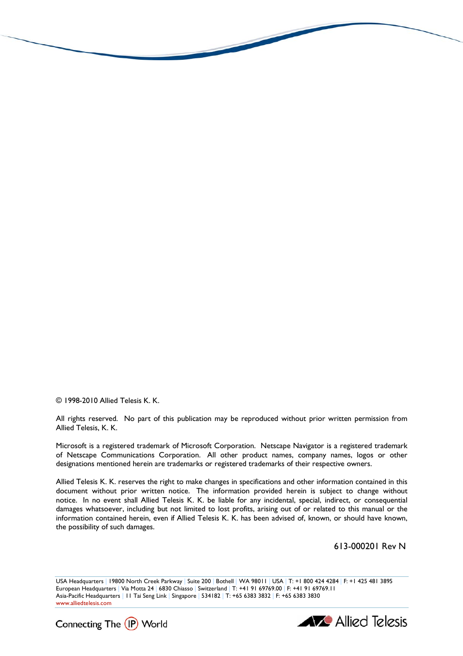 Allied Telesis AlliedView-EMS 4.0.2 Device-Manager User Manual | Page 441 / 441