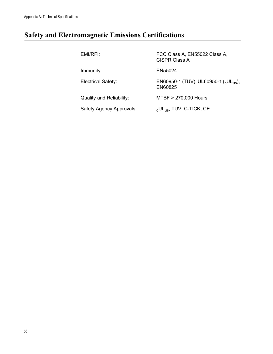 Allied Telesis AT-FS750/24POE User Manual | Page 56 / 64