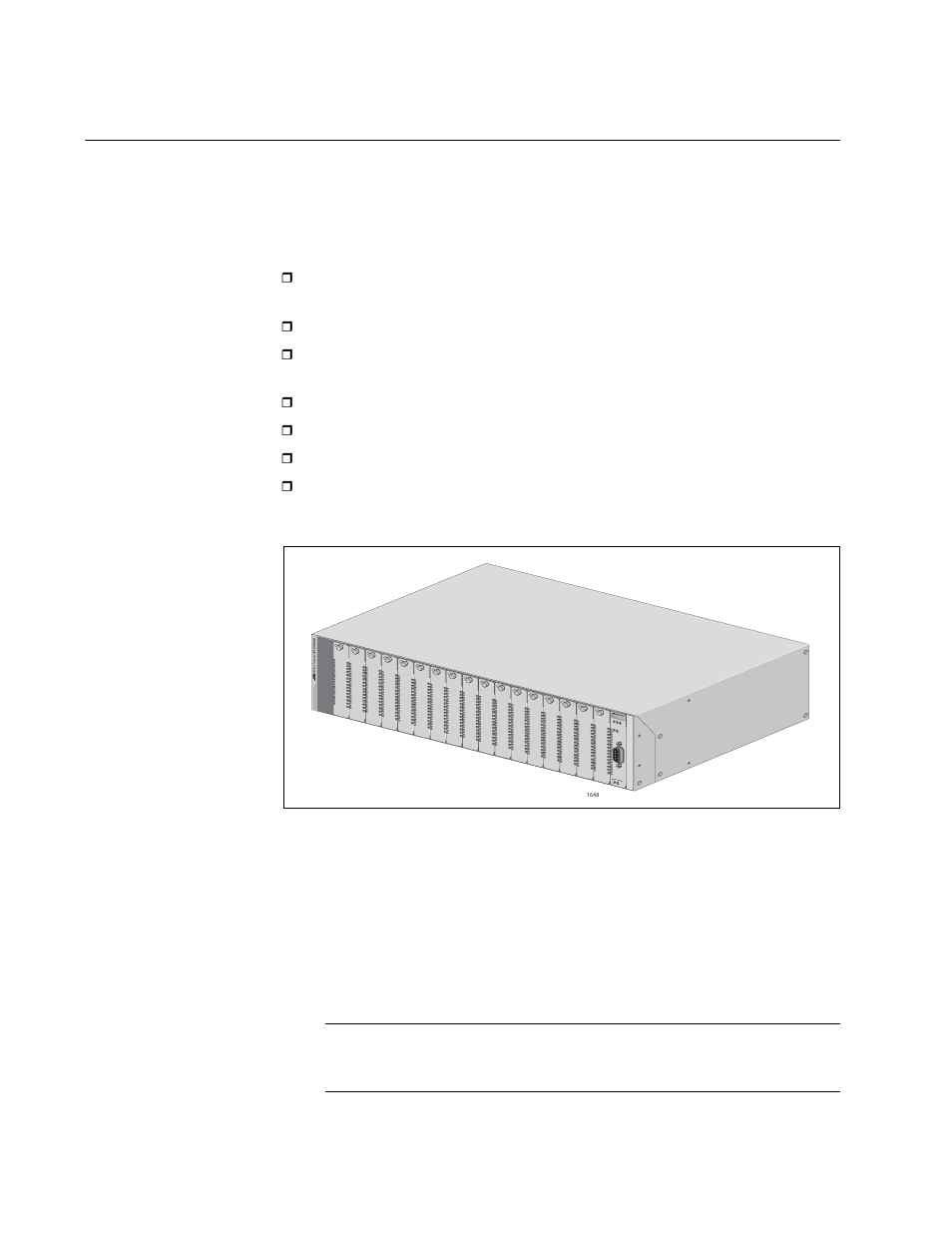 At-cv5001 chassis overview, Figure 1. at-cv5001 chassis | Allied Telesis AT-CV5001 User Manual | Page 16 / 86