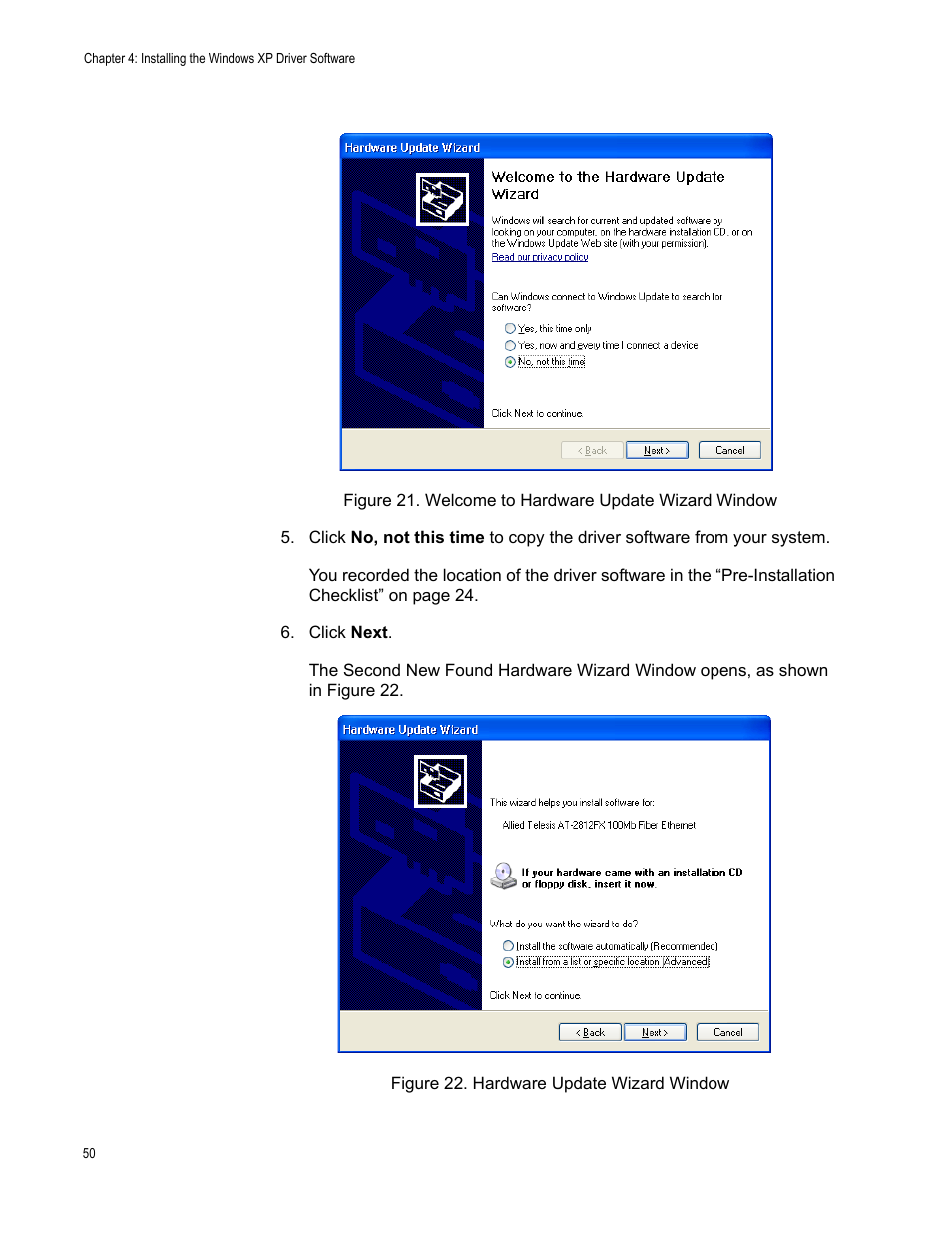 Allied Telesis AT-2812FX User Manual | Page 50 / 82