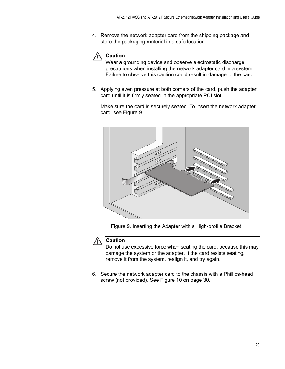 Allied Telesis AT-2912T User Manual | Page 29 / 92