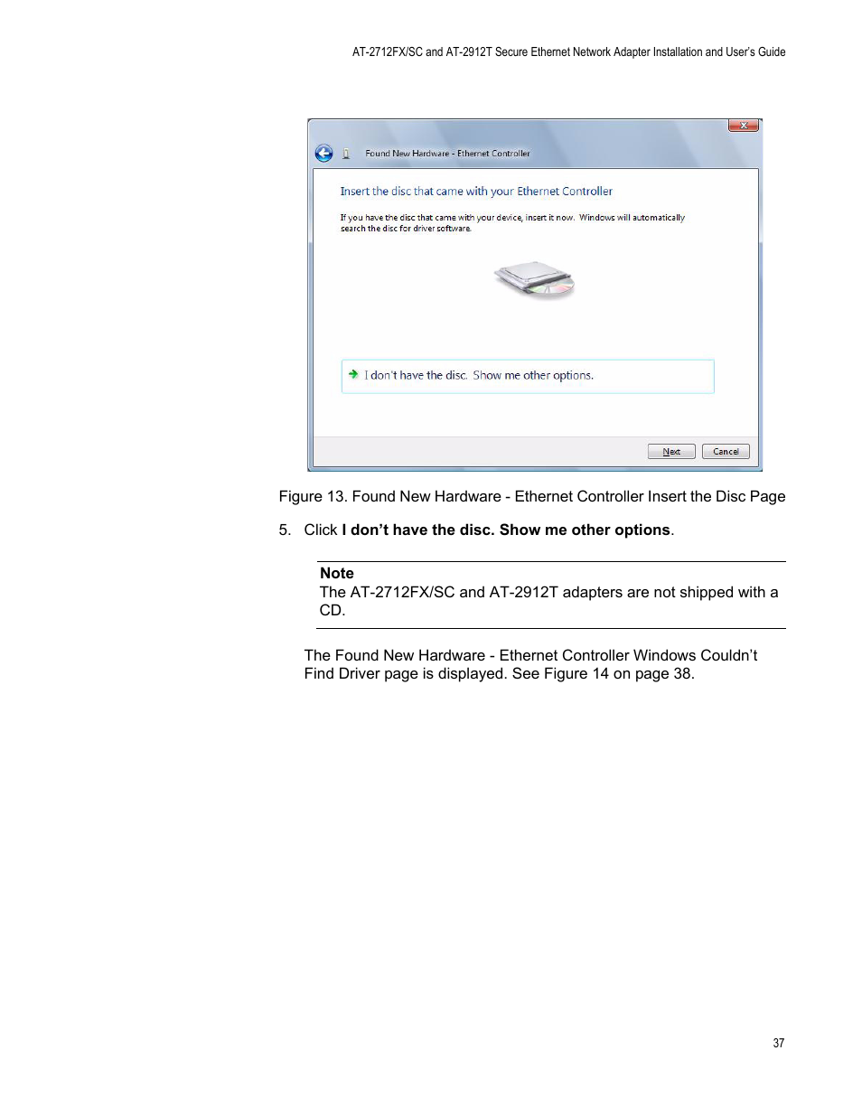 Allied Telesis AT-2912T User Manual | Page 37 / 92