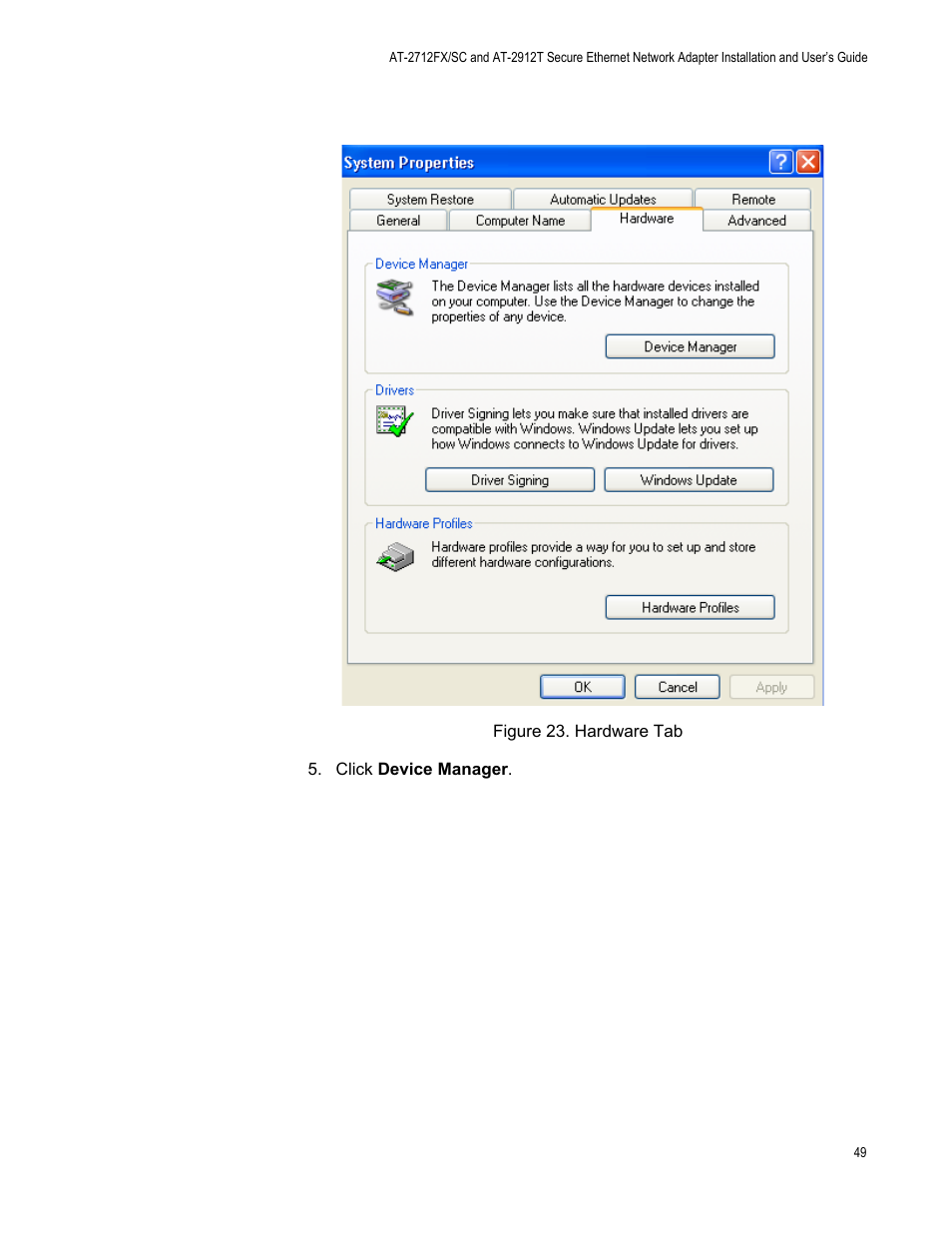 Allied Telesis AT-2912T User Manual | Page 49 / 92