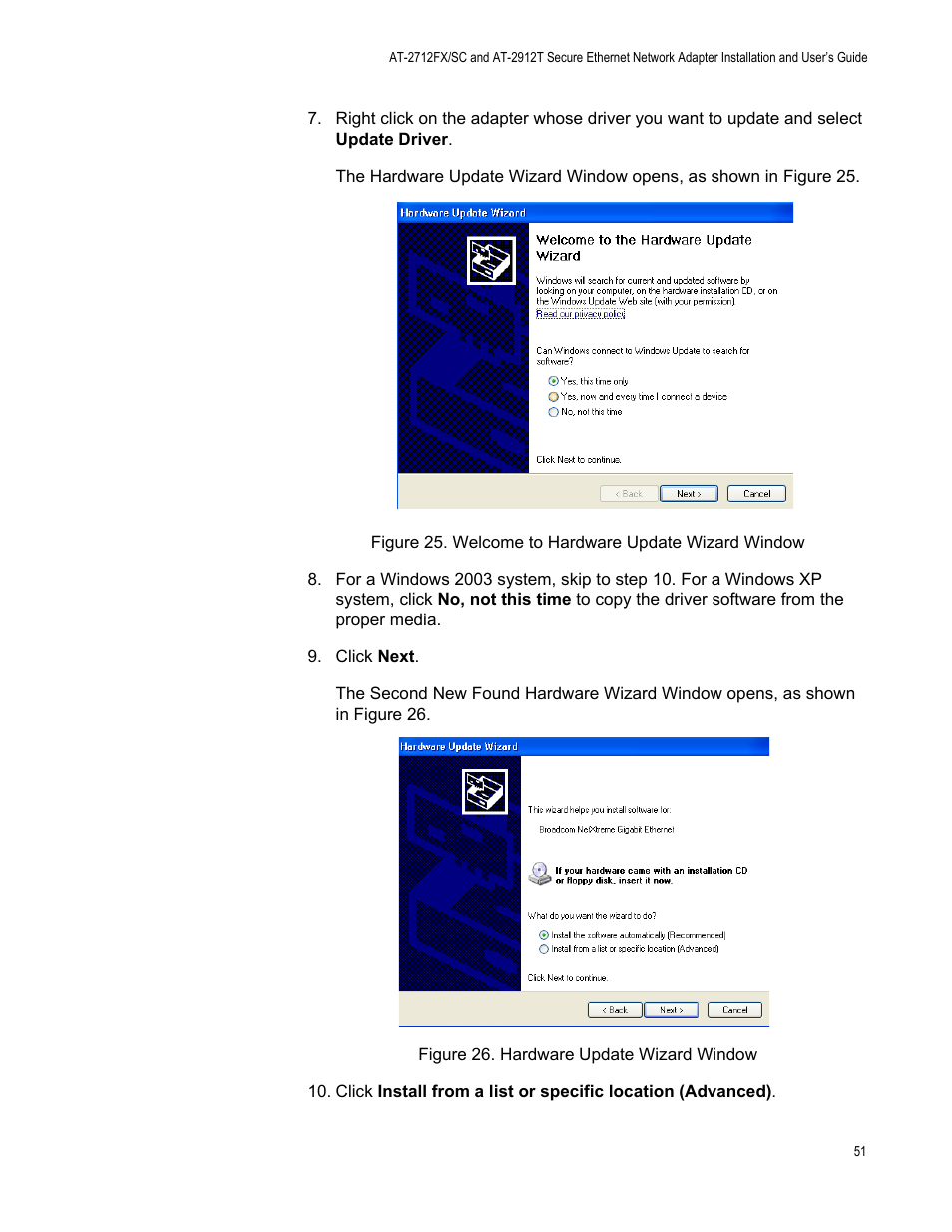 Allied Telesis AT-2912T User Manual | Page 51 / 92
