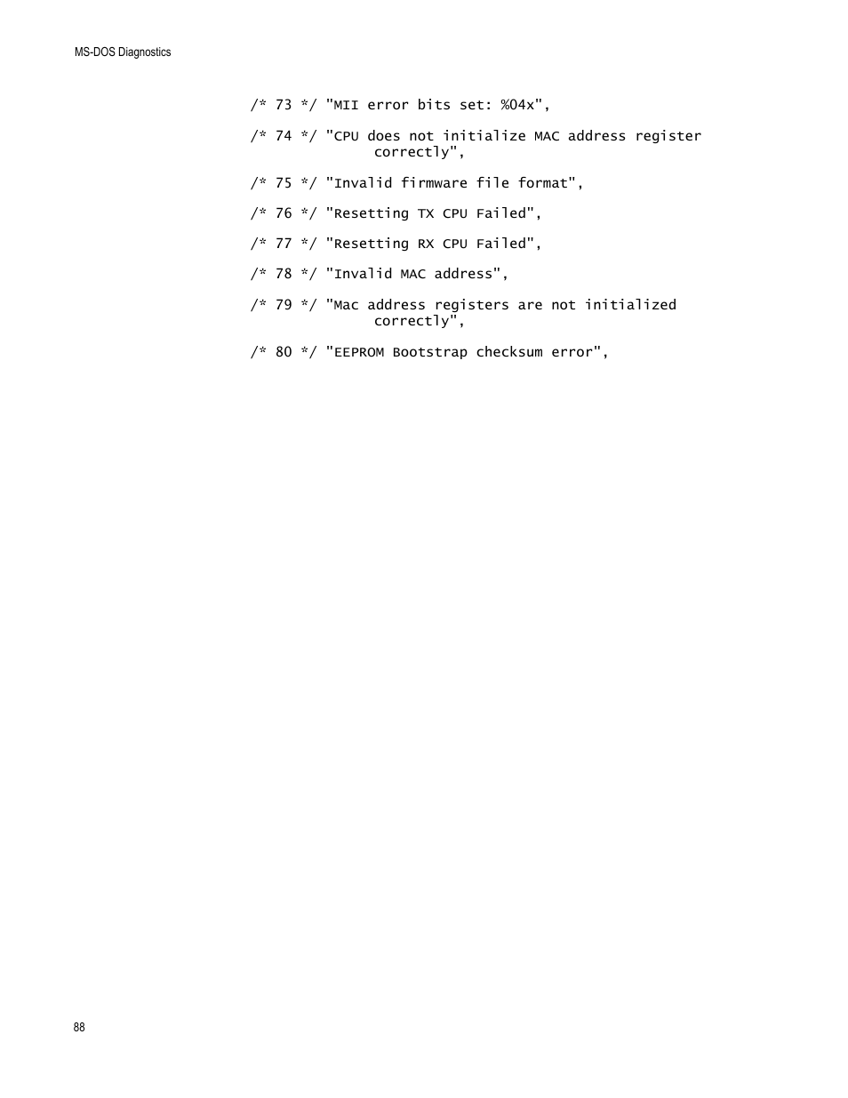 Allied Telesis AT-2912T User Manual | Page 88 / 92