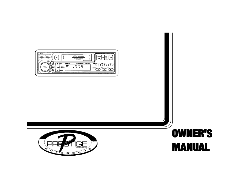 Audiovox P-87S User Manual | 16 pages