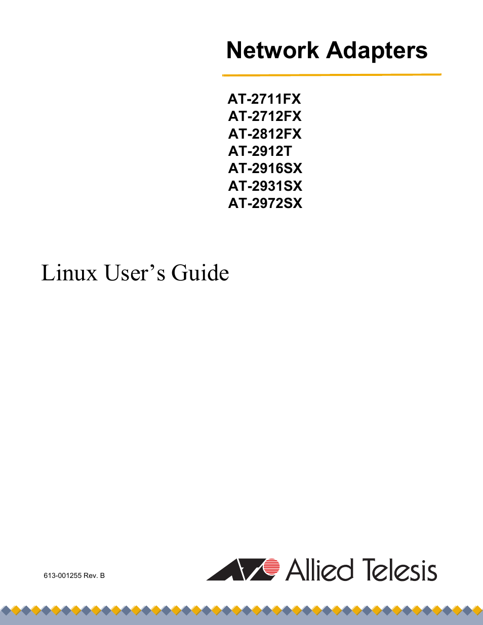 Allied Telesis AT-2972SX User Manual | 18 pages