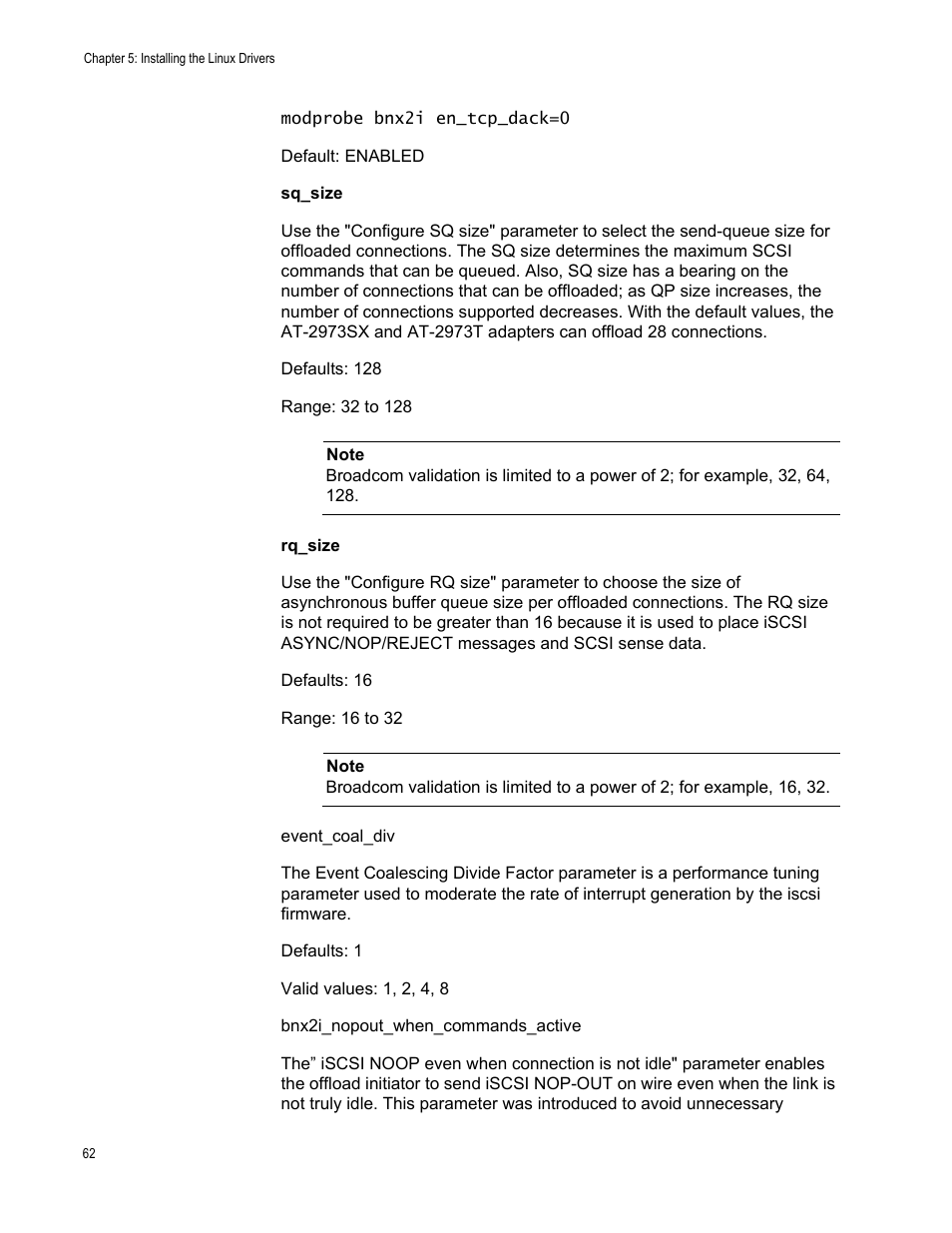 Allied Telesis AT-2973T (NetExtreme II) User Manual | Page 62 / 136