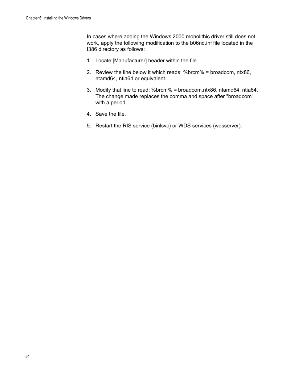 Allied Telesis AT-2973T (NetExtreme II) User Manual | Page 84 / 136