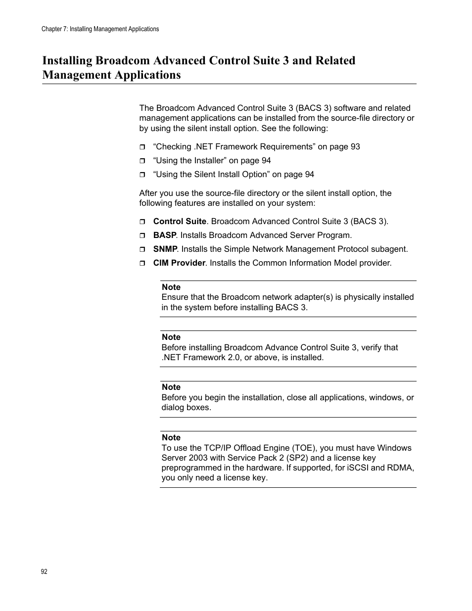 Allied Telesis AT-2973T (NetExtreme II) User Manual | Page 92 / 136