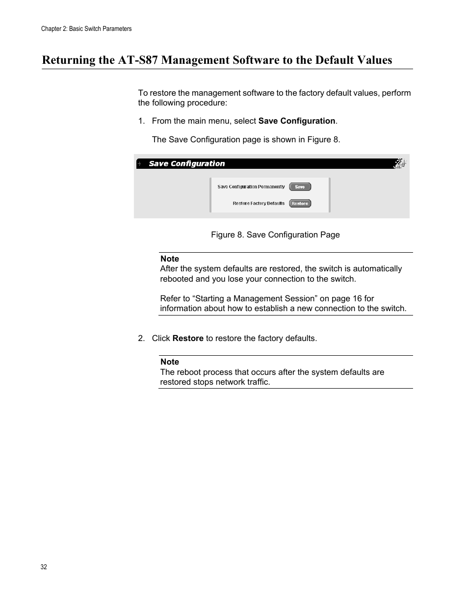 Allied Telesis AT-S87 User Manual | Page 32 / 148