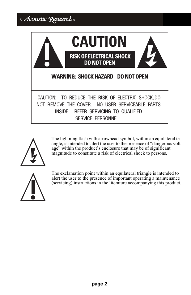 Audiovox HD510 User Manual | Page 4 / 51