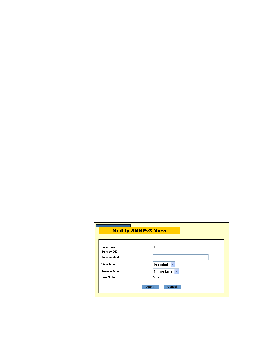 Deleting a view table entry, Modifying a view table entry | Allied Telesis AT-S63 User Manual | Page 142 / 244