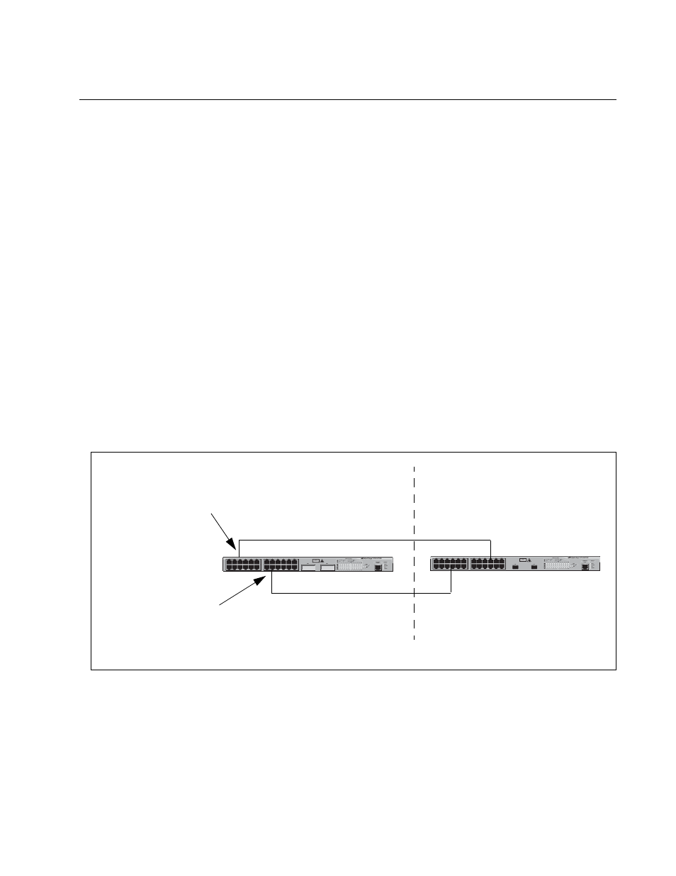 Connecting vlans across different regions, Figure 48: spanning regions - example 1 | Allied Telesis AT-S63 User Manual | Page 307 / 582