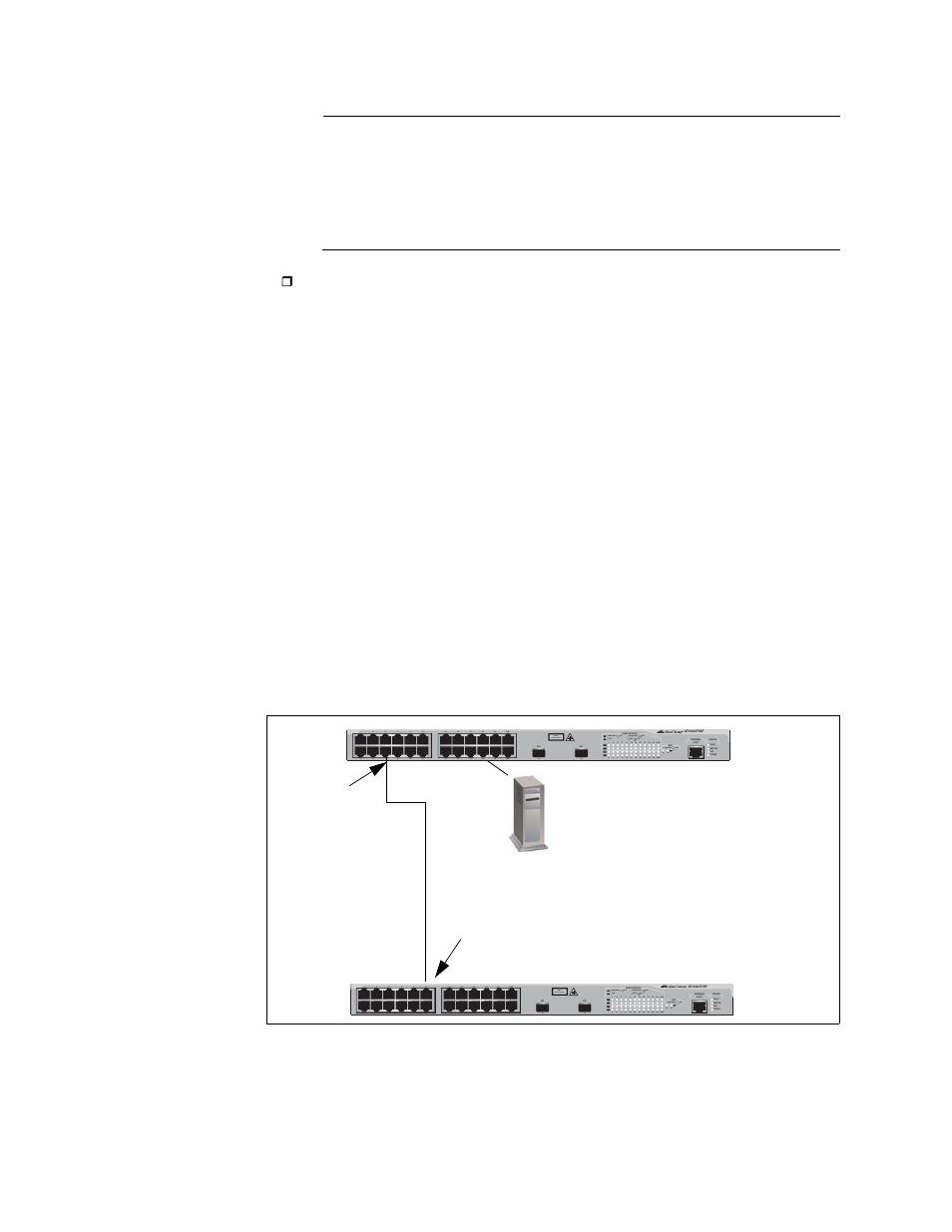 Supplicant role, Figure 56: example of the supplicant role | Allied Telesis AT-S63 User Manual | Page 428 / 582