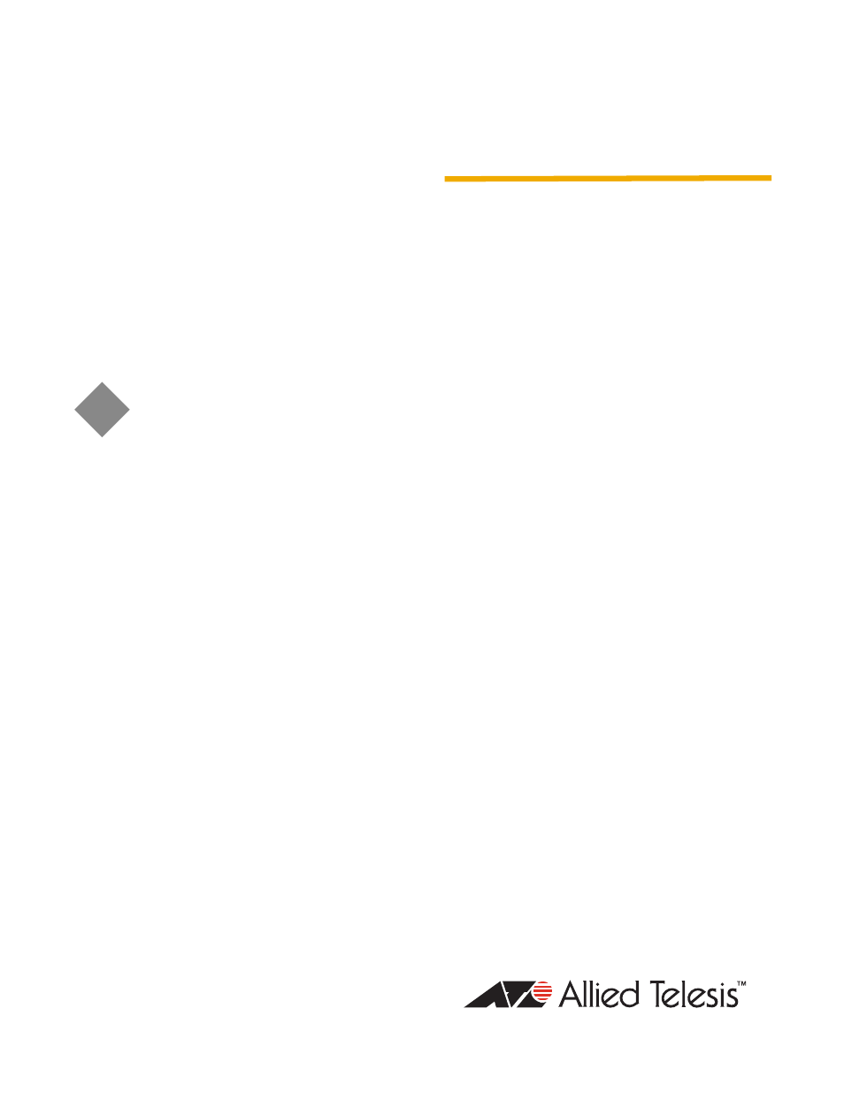 Allied Telesis AT-S63 User Manual | 32 pages