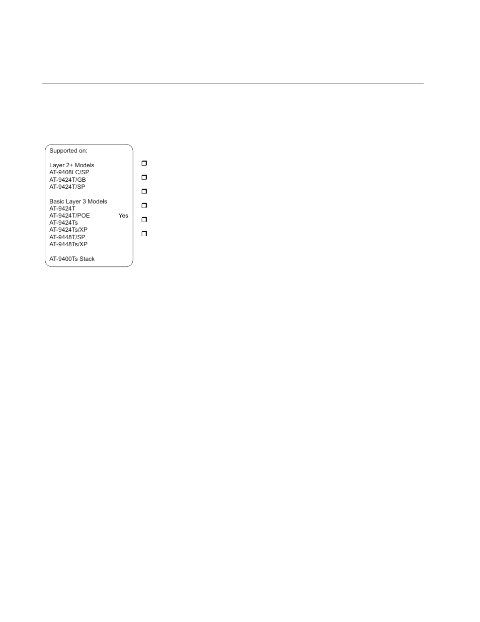 Chapter 24, Power over ethernet commands | Allied Telesis AT-S63 User Manual | Page 455 / 922