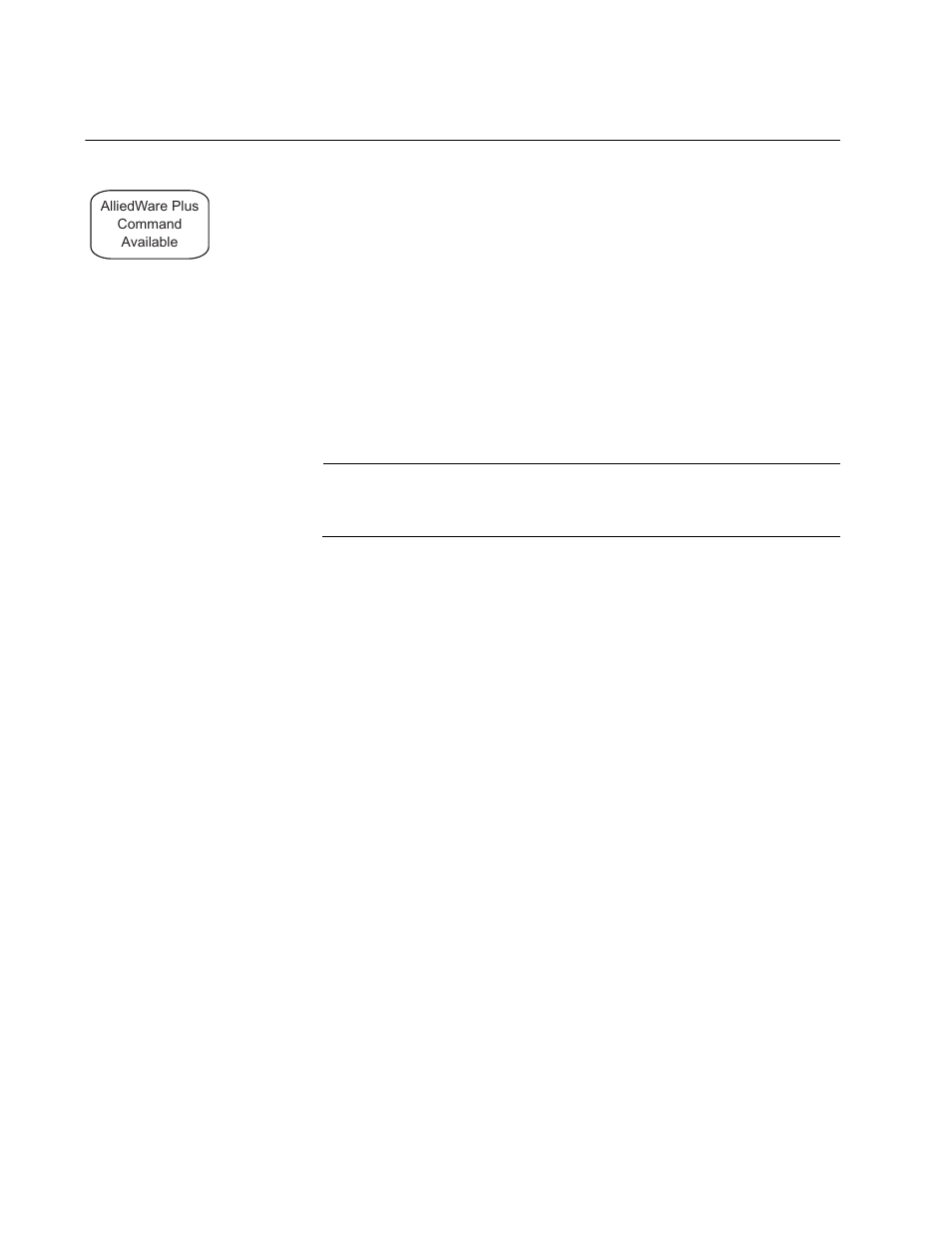Enable stp, Alliedware plus command | Allied Telesis AT-S63 User Manual | Page 576 / 922