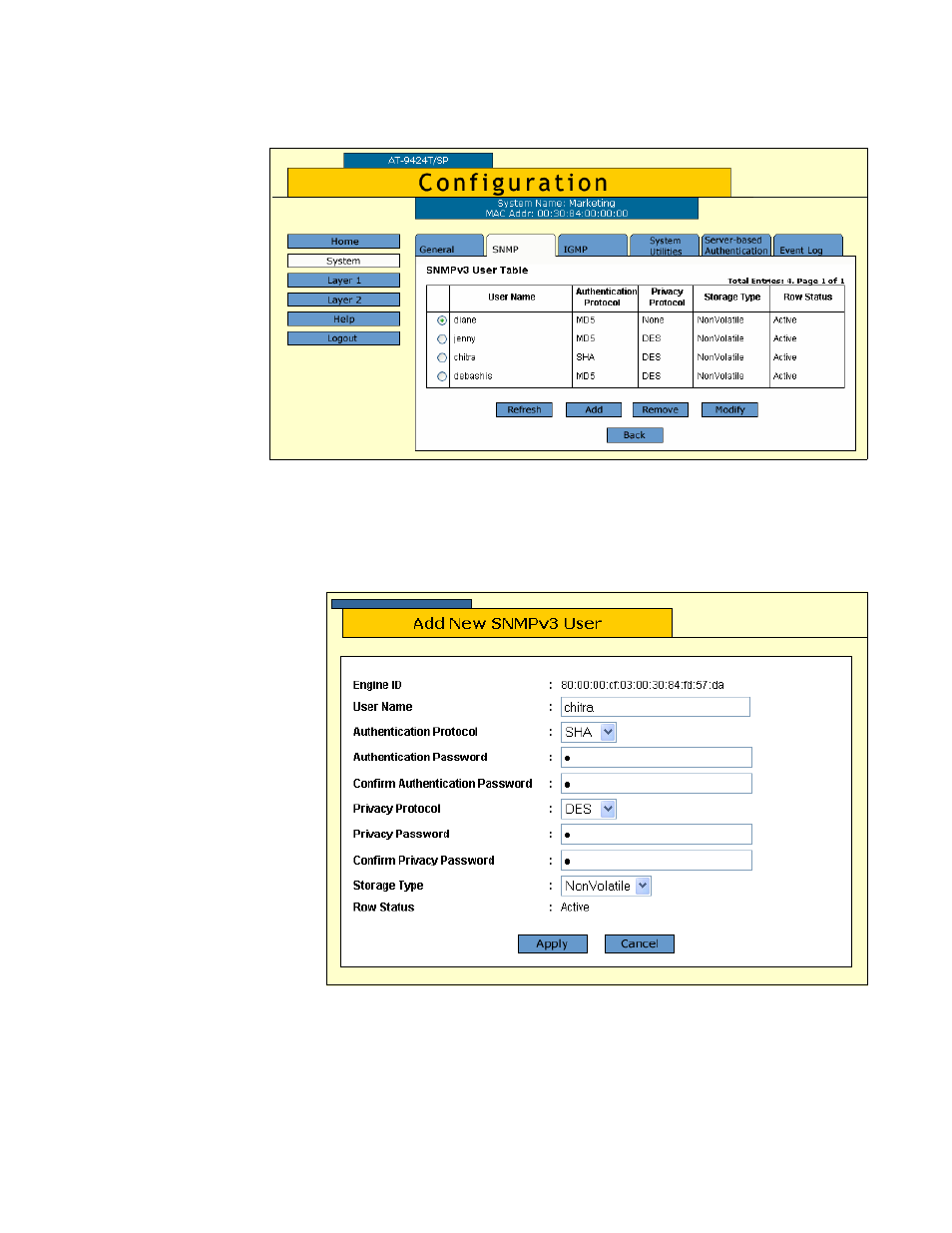 Allied Telesis AT-S63 User Manual | Page 207 / 412