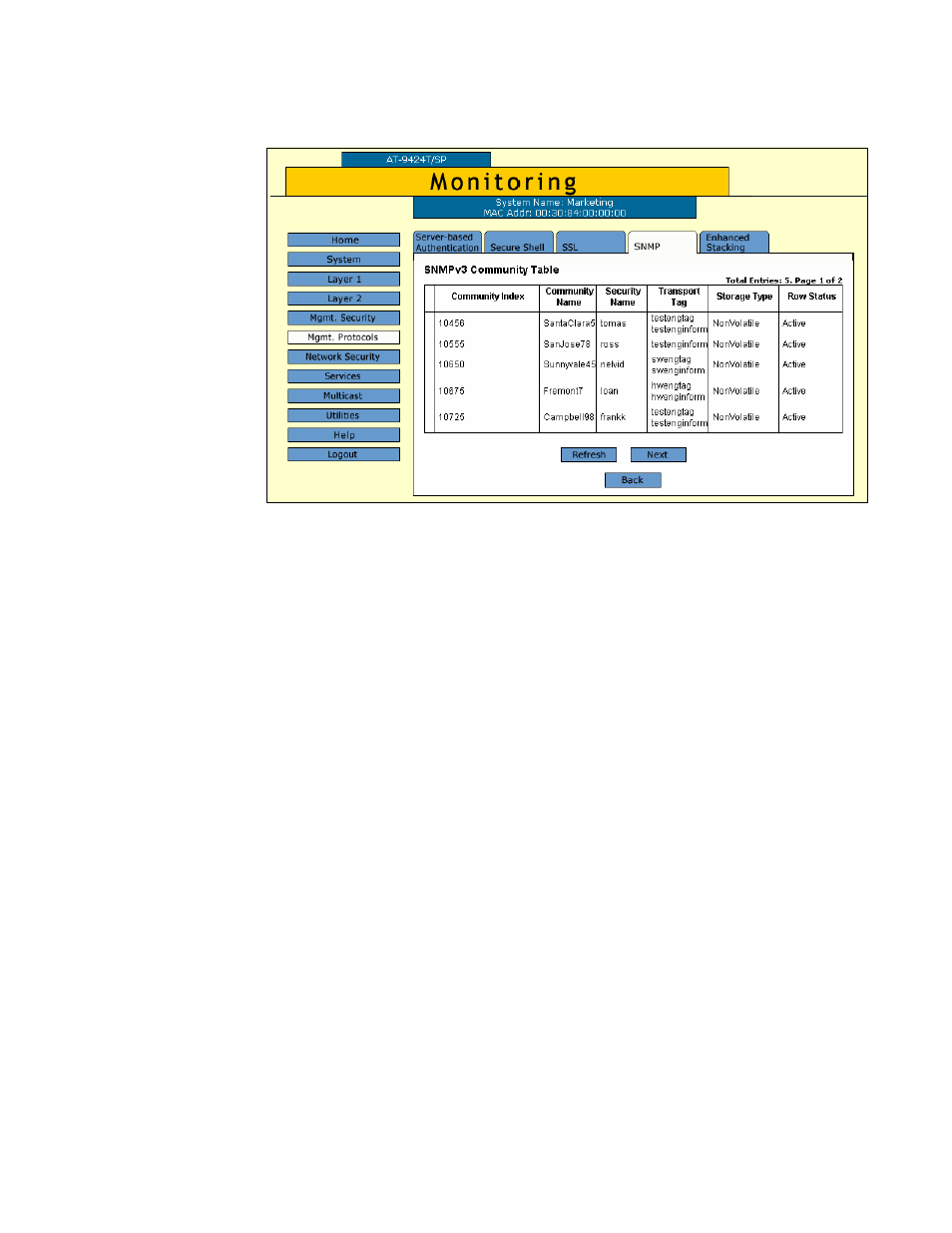 Allied Telesis AT-S63 User Manual | Page 267 / 412