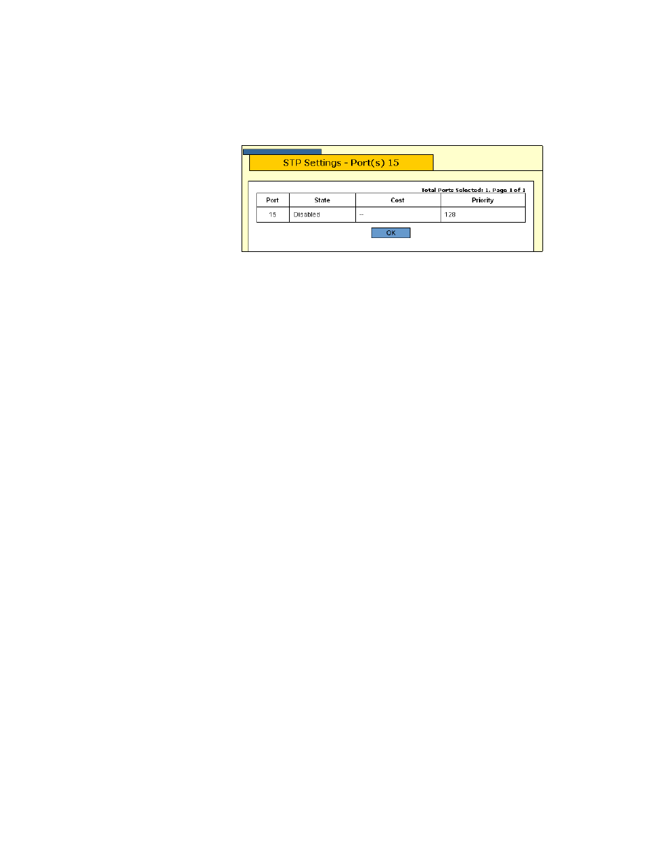 Resetting stp to the default settings | Allied Telesis AT-S63 User Manual | Page 280 / 412