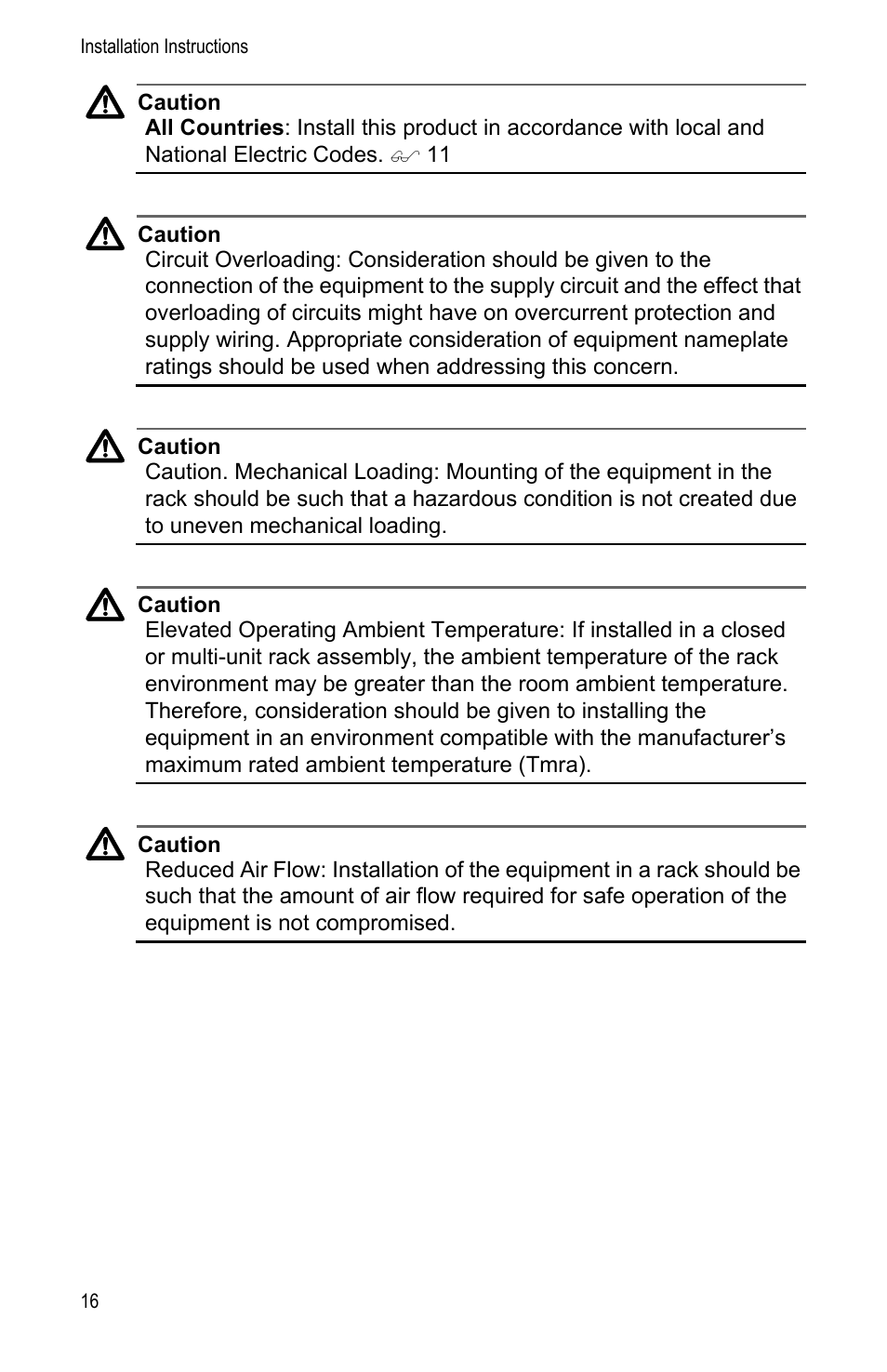 Allied Telesis AT-PWR3101 User Manual | Page 16 / 60