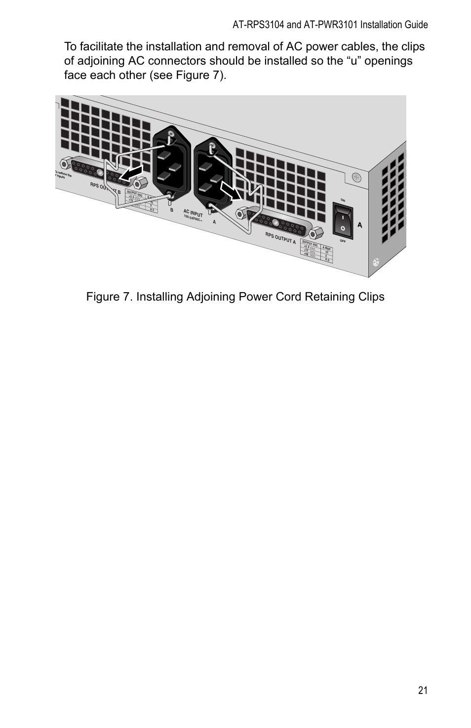 Allied Telesis AT-PWR3101 User Manual | Page 21 / 60