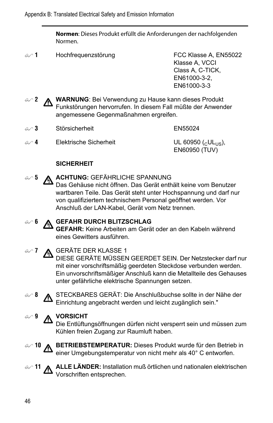 Allied Telesis AT-PWR3101 User Manual | Page 46 / 60
