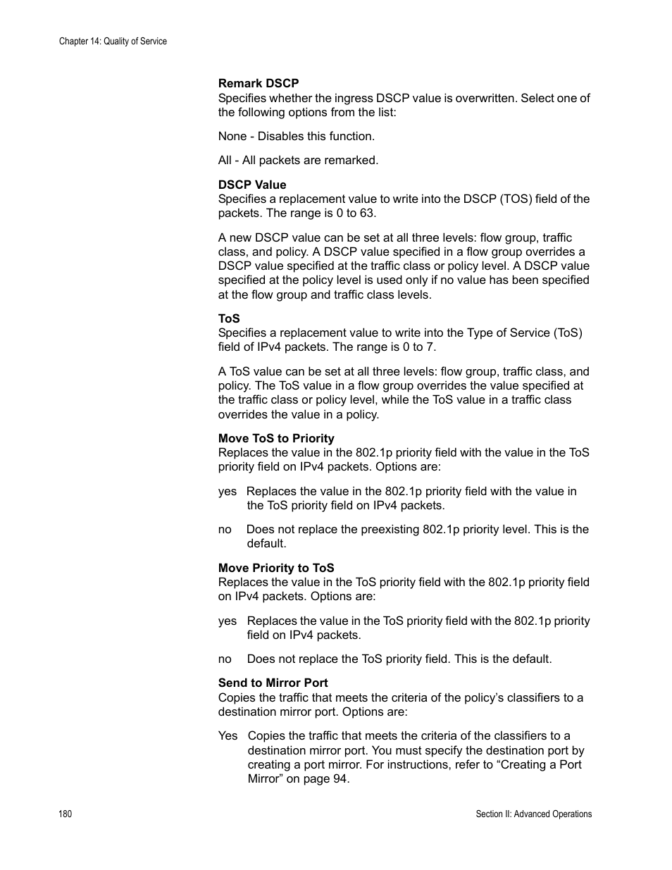 Allied Telesis AT-S63 User Manual | Page 180 / 410