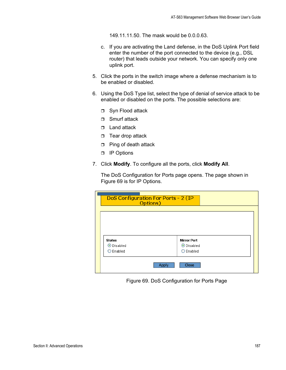 Allied Telesis AT-S63 User Manual | Page 187 / 410
