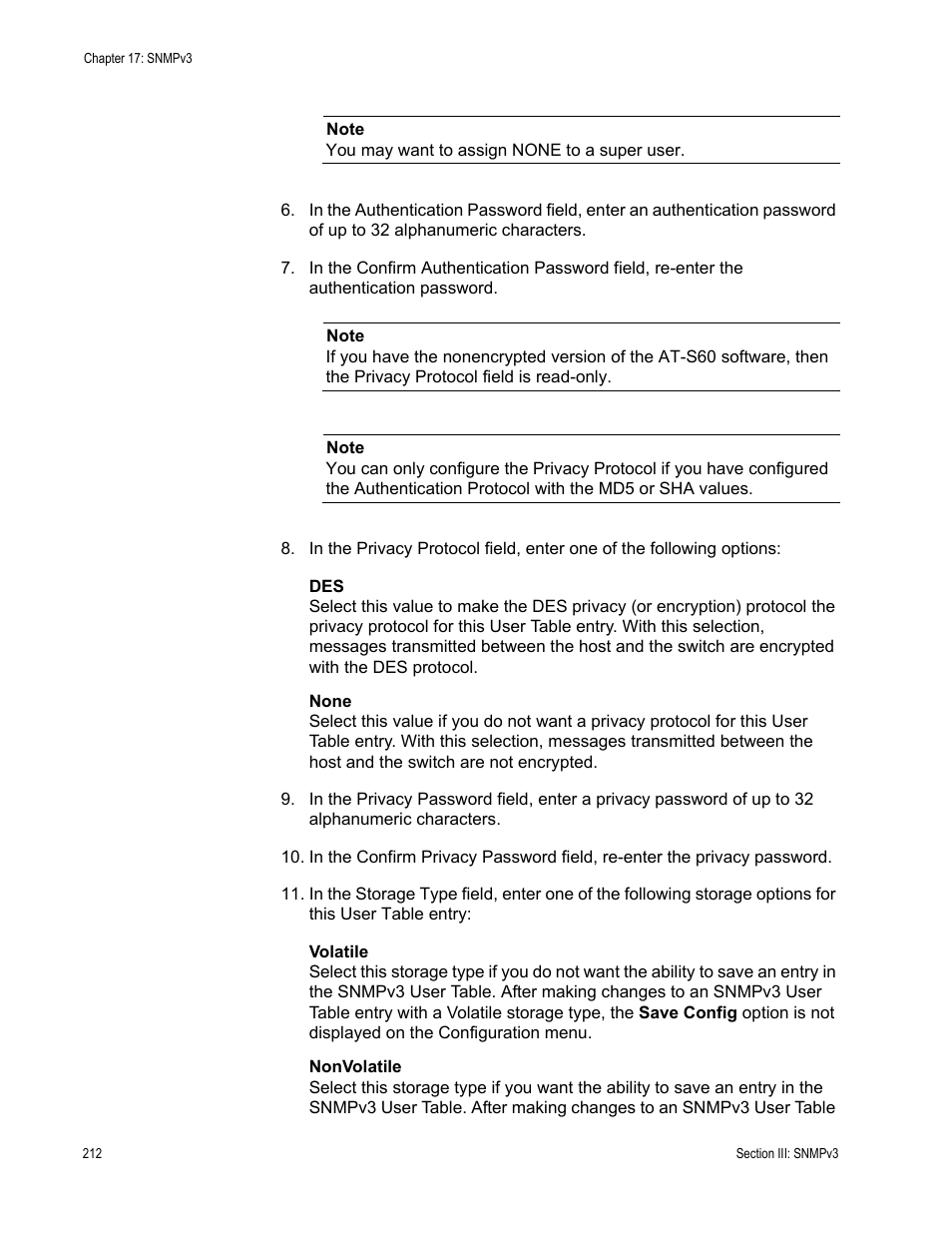 Allied Telesis AT-S63 User Manual | Page 212 / 410