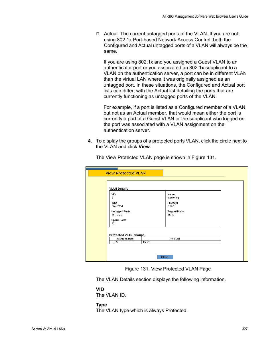 Allied Telesis AT-S63 User Manual | Page 327 / 410