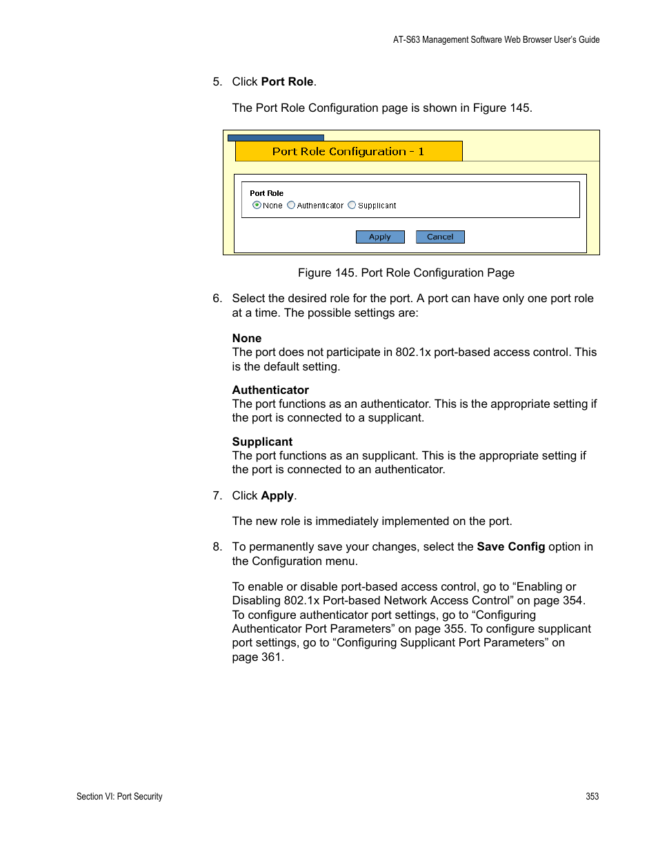 Allied Telesis AT-S63 User Manual | Page 353 / 410