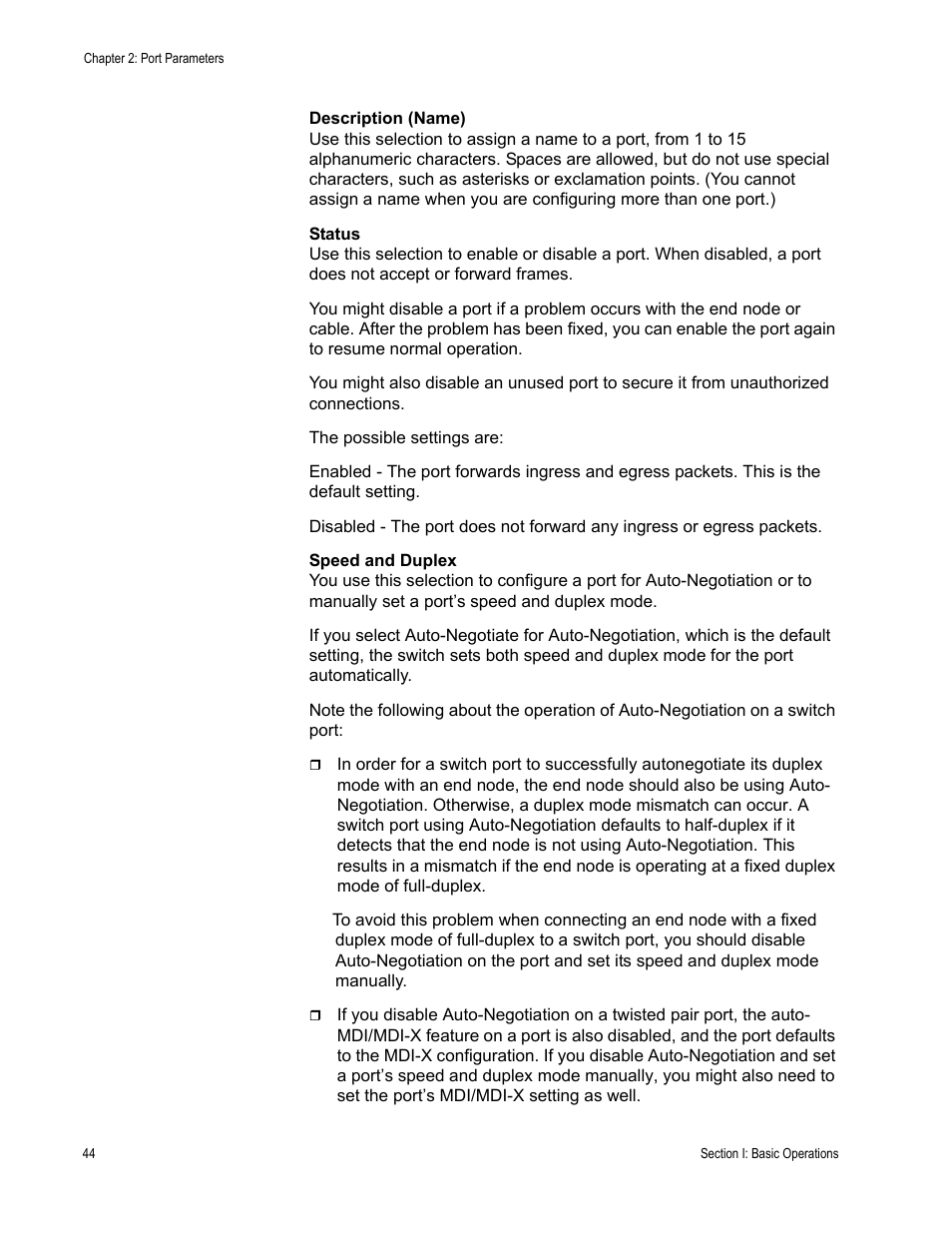 Allied Telesis AT-S63 User Manual | Page 44 / 410