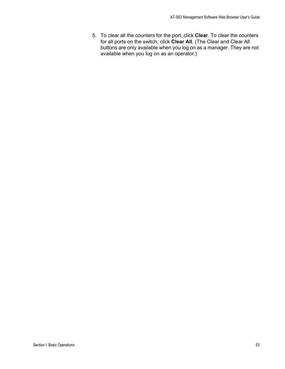Allied Telesis AT-S63 User Manual | Page 53 / 410