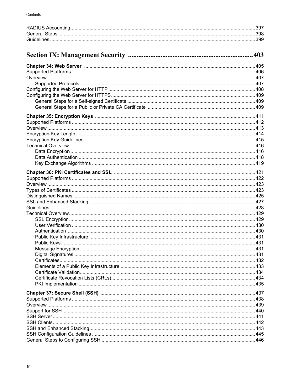 Allied Telesis AT-S63 User Manual | Page 10 / 538