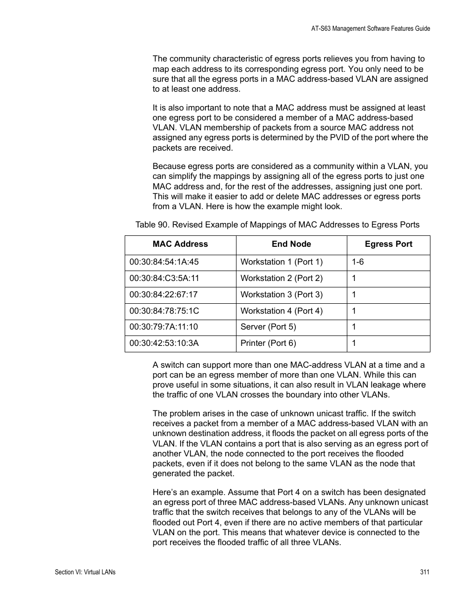 Allied Telesis AT-S63 User Manual | Page 311 / 538